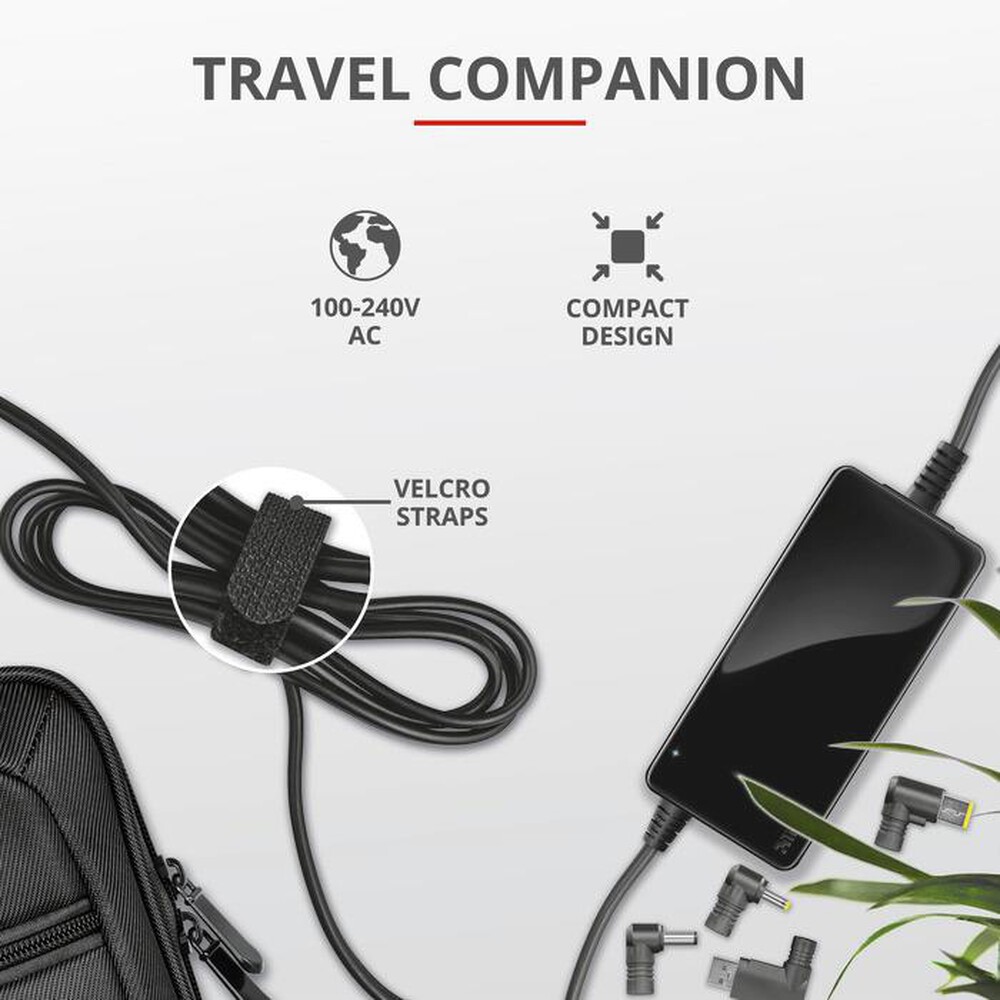 "TRUST - MAXO LENOVO 90W LAPTOP CHARGER-Black"