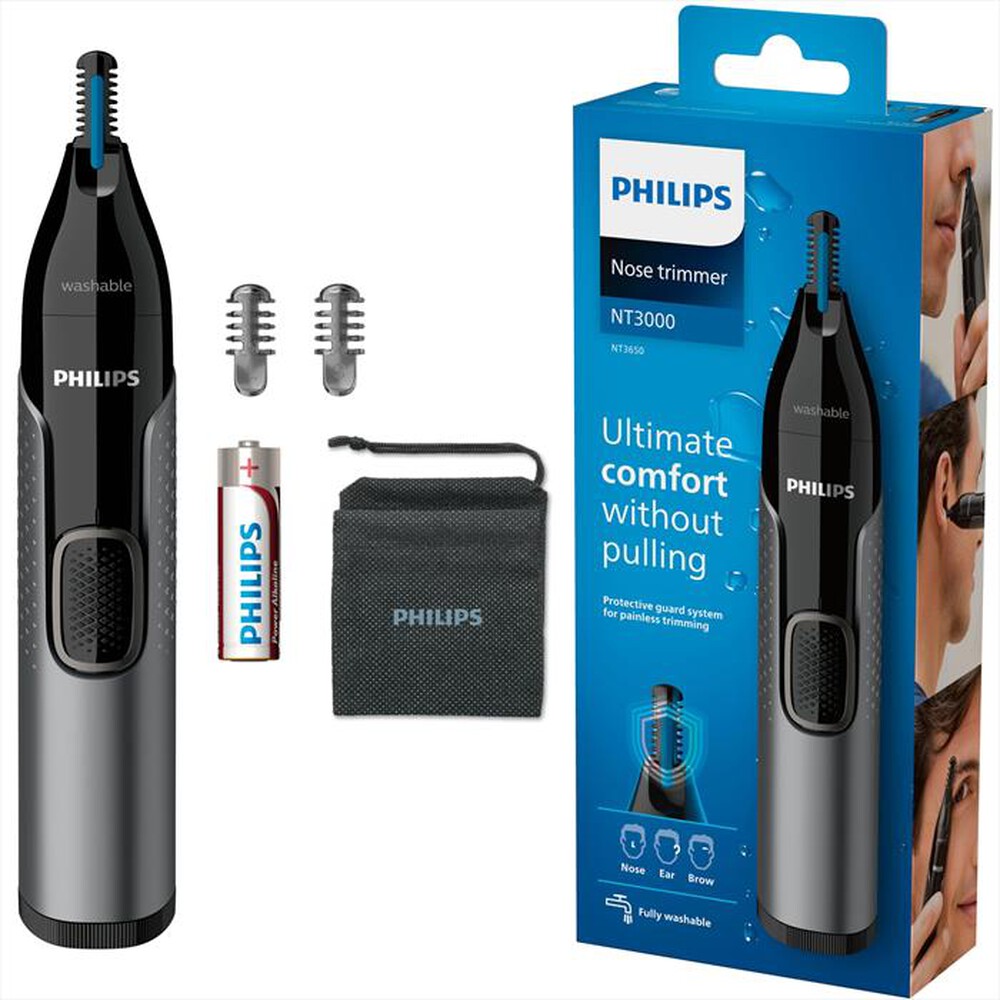 Immagine del prodotto PHILIPS - RIFINITORE NASO/ORECCHIE SERIE 3000 NT3650/16