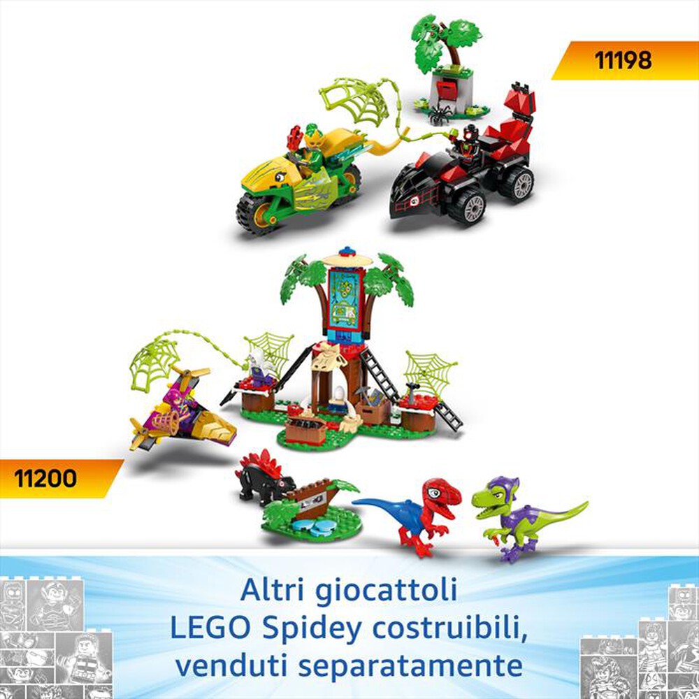 Immagine del prodotto LEGO - SPIDEY Team SPIDEY: salvataggio su dinoruspa 11199