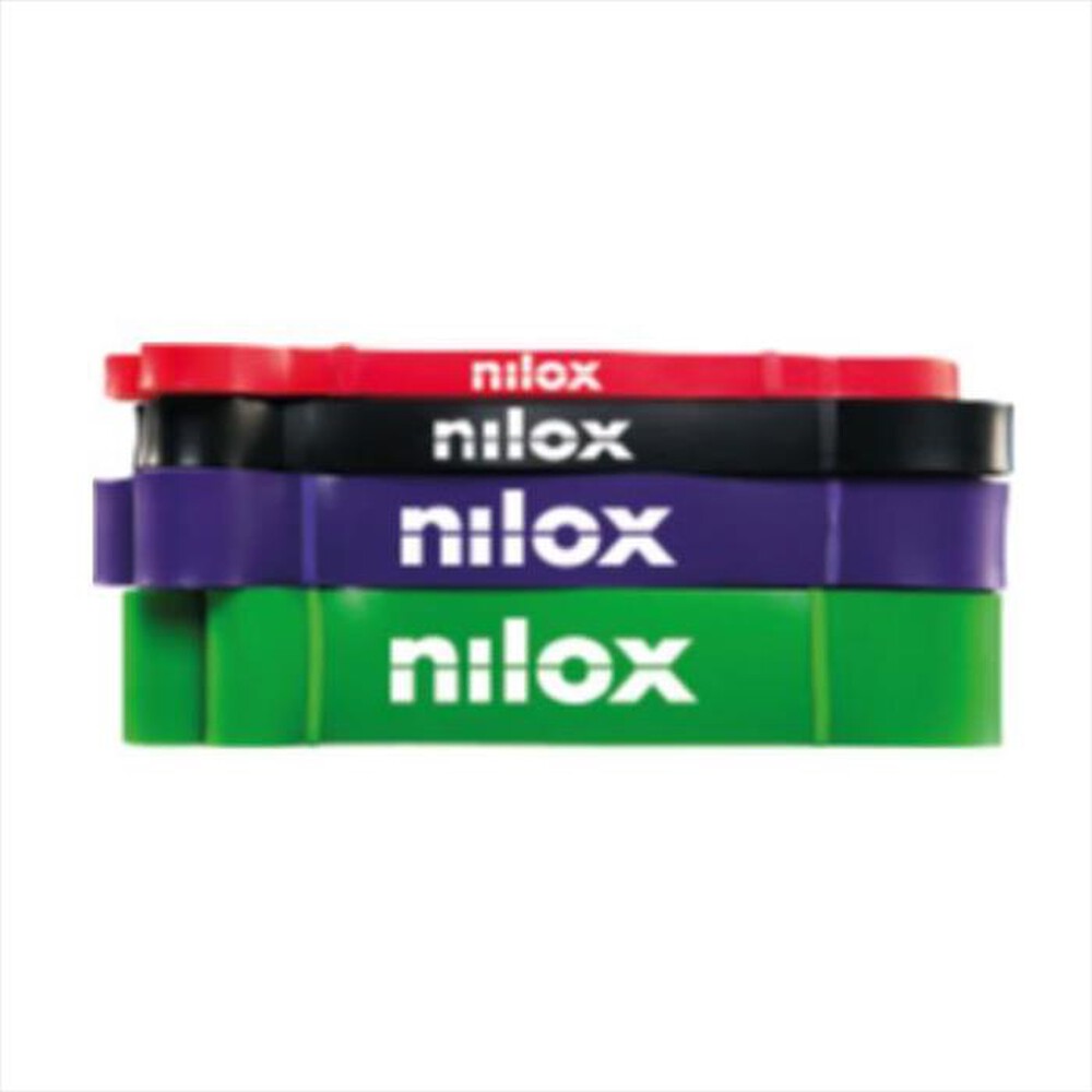 "NILOX - Set Bande Elastiche di Resistenza NXFTBANDV1"