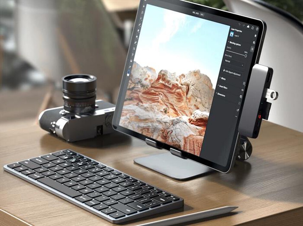 "SATECHI - USB-C MOBILE PRO HUB SD-grigio"