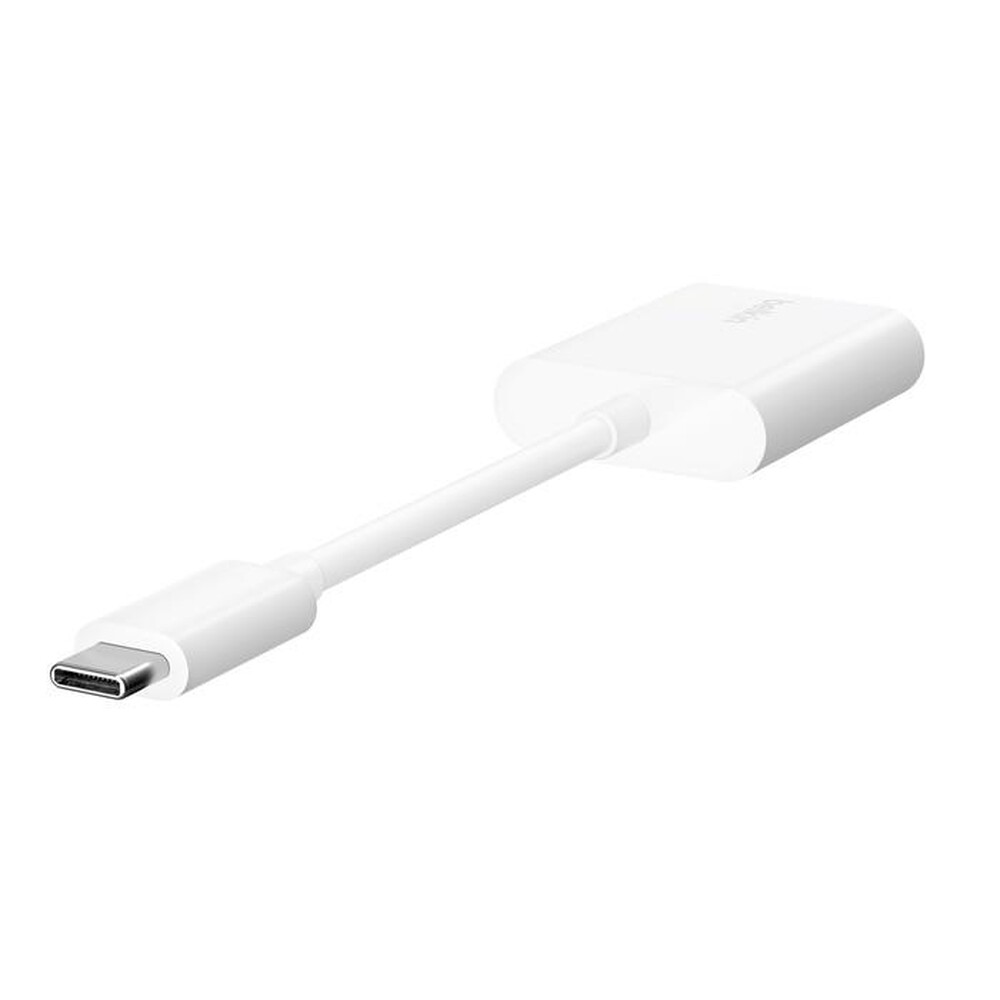 "BELKIN - CONNECT USB-C AUDIO + CHARGE ADAP-bianco"