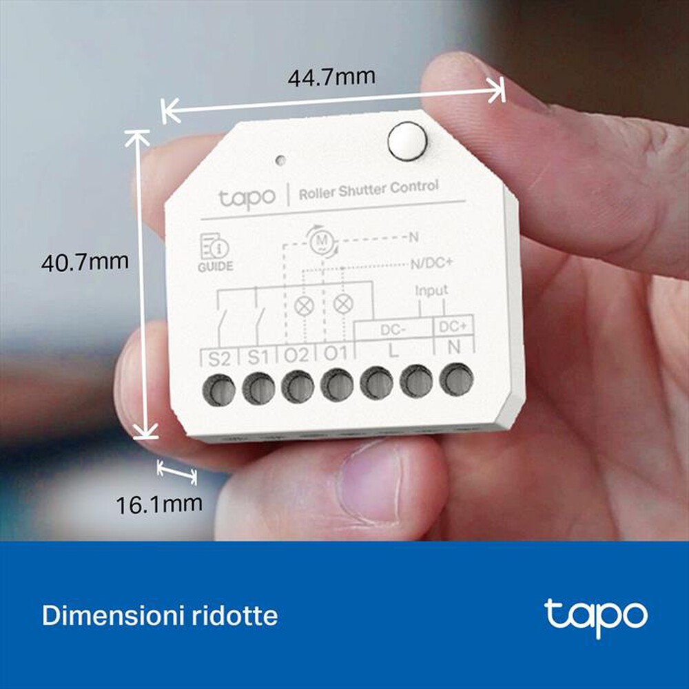 Immagine del prodotto TP-LINK - Modulo relè smart compatto SMART SWITCH MODULE-Bianco