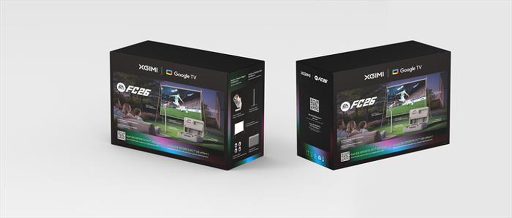 XGIMI - Proiettore portatile MOGO 4 WORLD CUP BUNDLE-Bianco