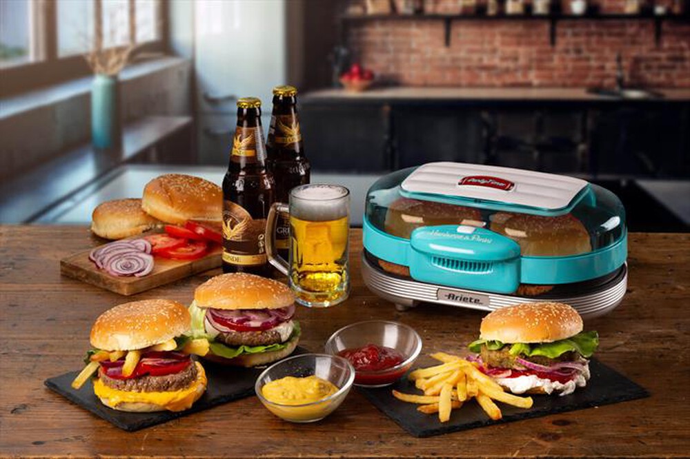 "ARIETE - Hamburger Maker Party Time 205-azzurro"