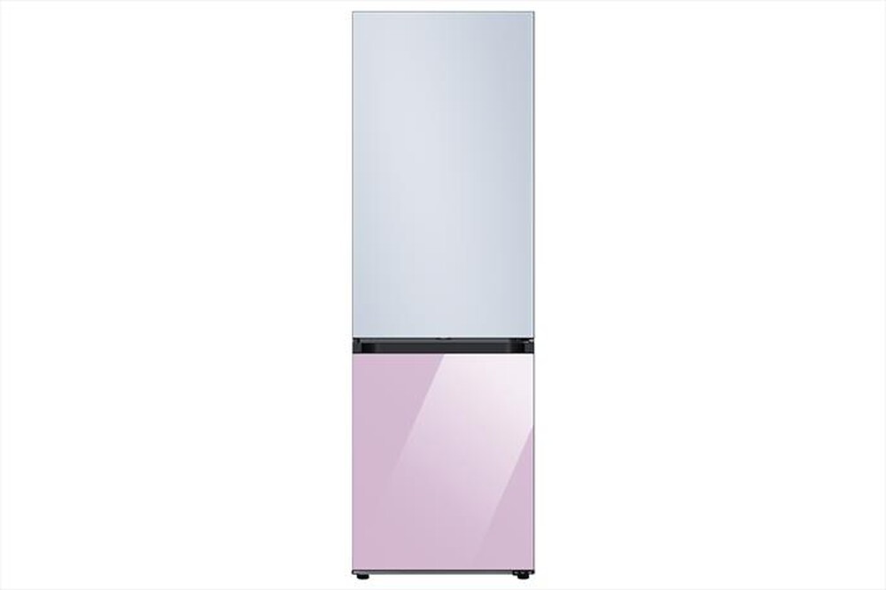 "SAMSUNG - Frigorifero combinato F-RB34D154838 BESPOKE-Satin Sky Blue-Glam Lavender"