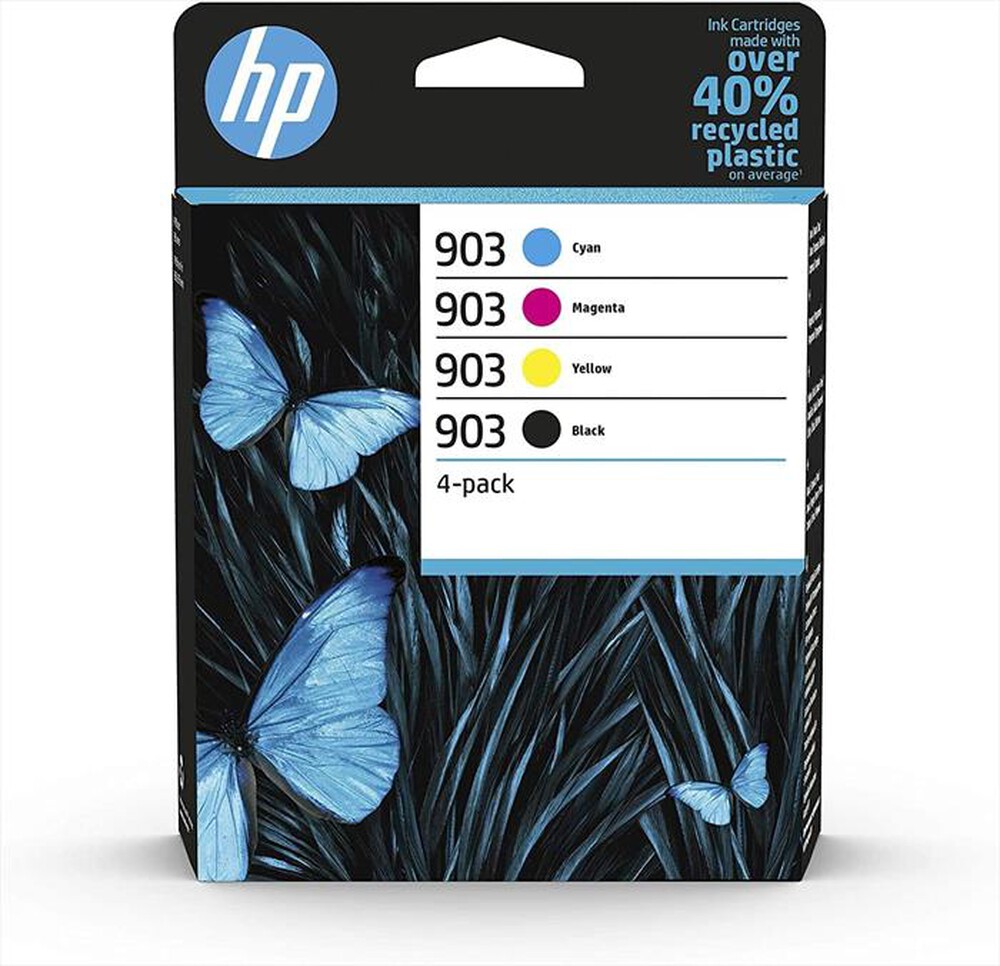 "HP - 903 COMBO PACK 4 CARTUCCE ORIGINALI-Nero, ciano, magenta, giallo"