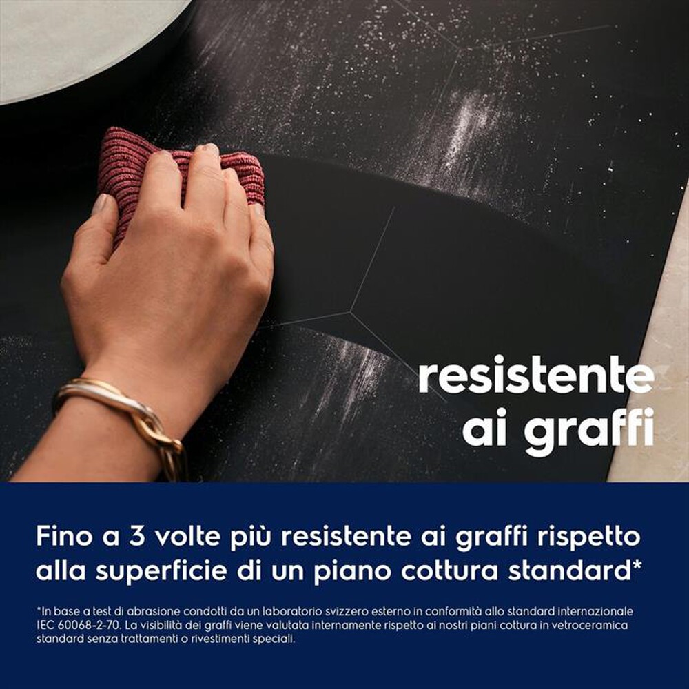 Immagine del prodotto ELECTROLUX - Piano cottura elettrico EIV83443CT 78cm-Nero opaco