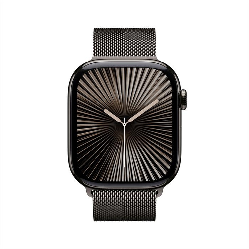 "APPLE - Watch Series 10 GPS + Cellular 46mm Titanio-Ardesia - Milanese Ardesia S/M"