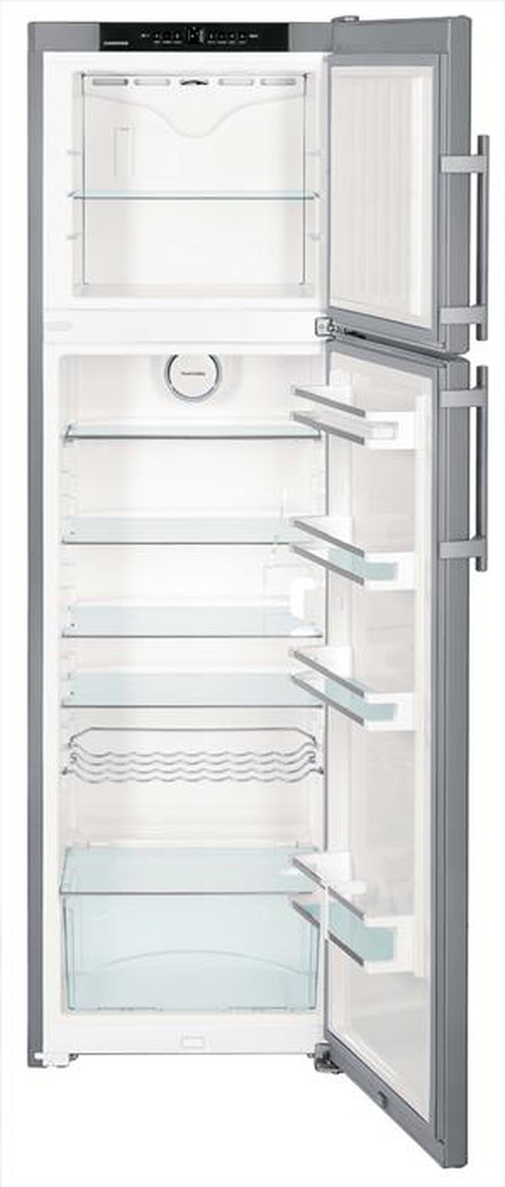 "LIEBHERR - Frigorifero 2 porte CTNESF 3663-22 Classe F 333lt-Acciaio"