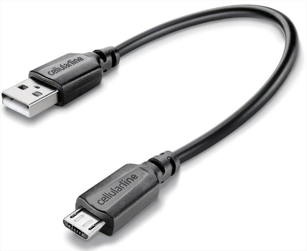 "CELLULARLINE - USB data cable portable-Nero"