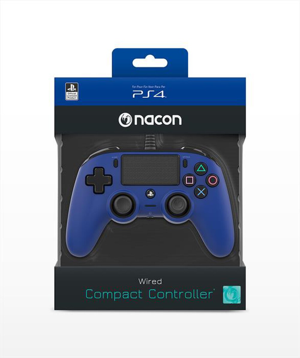 Immagine del prodotto NACON - NACON PS4 PAD BLUE WIRED-BLUE