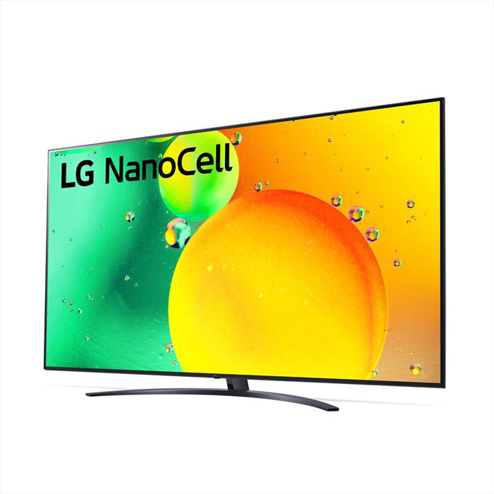 "LG - Smart TV NanoCell UHD 4K 75\" 75NANO766QA-Ashed Blue"