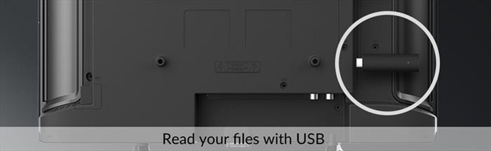 Immagine del prodotto STRONG - TV LED 24" SRT24HE4023-nero