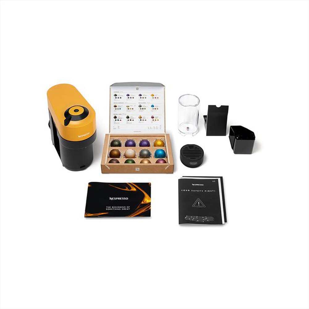 "DE LONGHI - Macchina da caffè VERTUO POP ENV90.Y Nespresso-Giallo"
