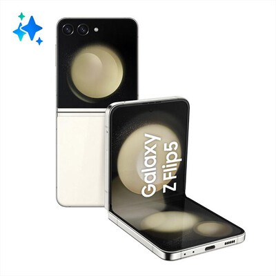 SAMSUNG - Galaxy Z Flip5 512GB-Cream