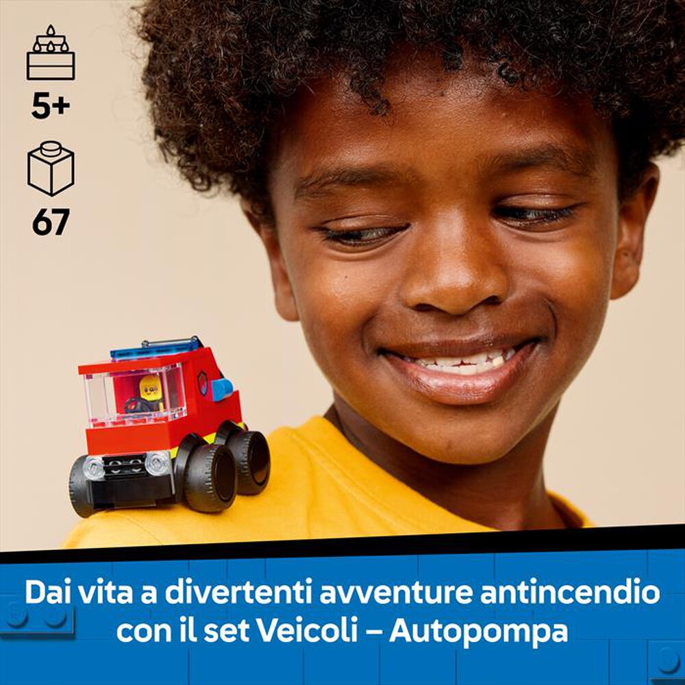 Immagine del prodotto LEGO - CITY Veicoli &ndash; Autopompa - 60482