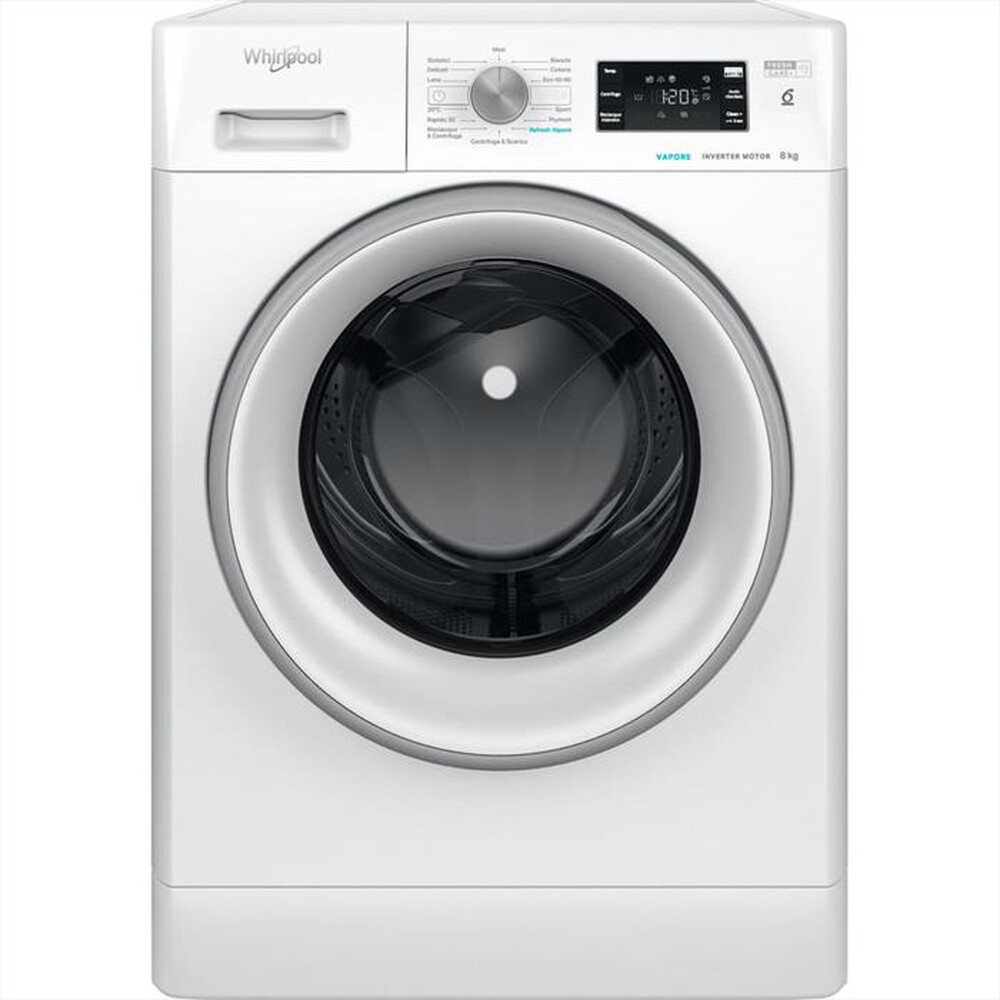 Immagine del prodotto WHIRLPOOL - Lavatrice FRESHCARE FFB 8258 SV IT 8 Kg Classe C-Bianco
