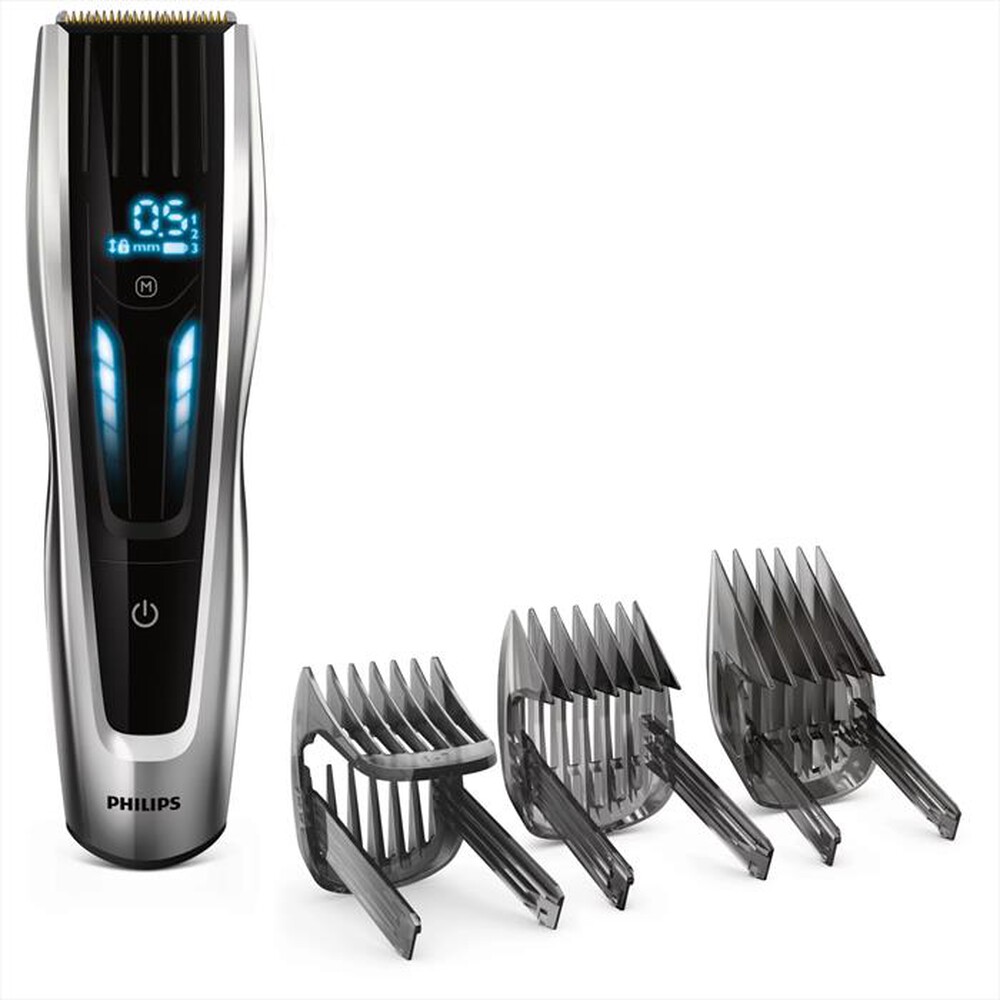 PHILIPS - HC9450/15-Nero e acciaio