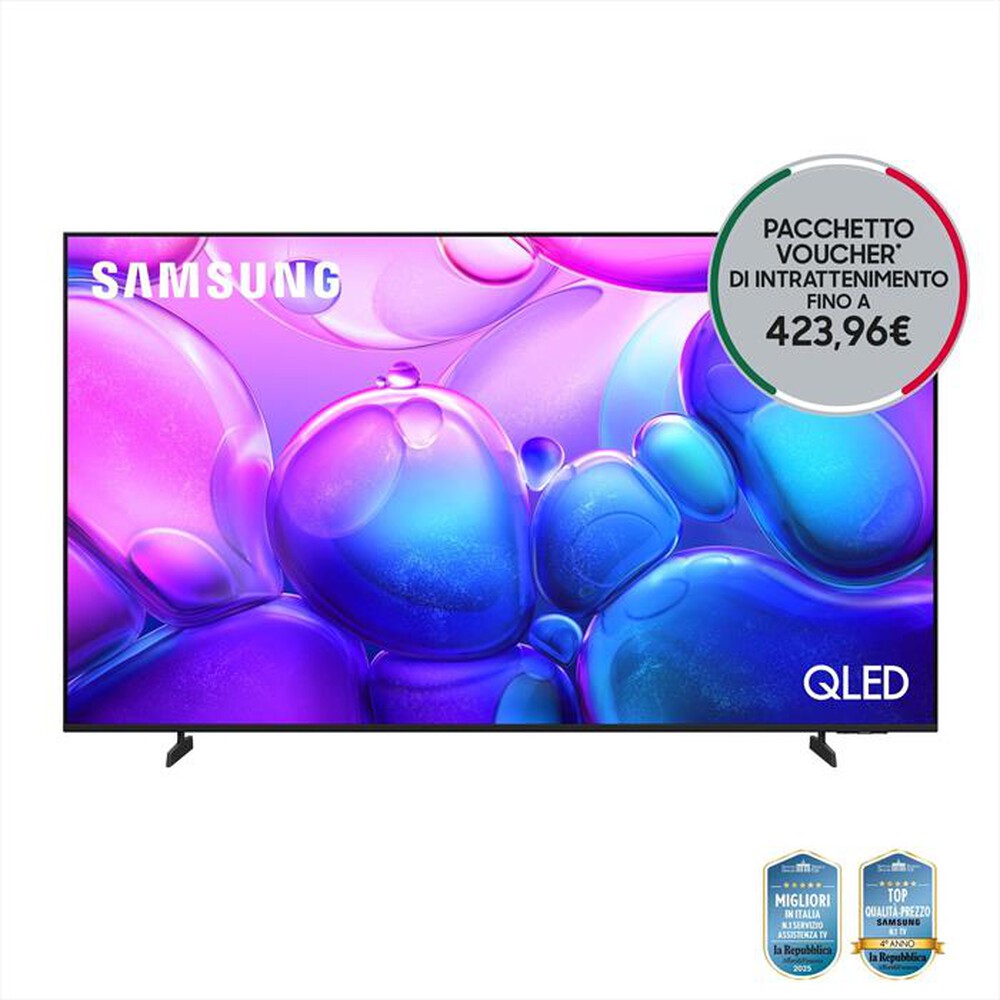 Immagine del prodotto SAMSUNG - Smart TV QLED UHD 4K 65" QE65Q6FAAUXZT-Black