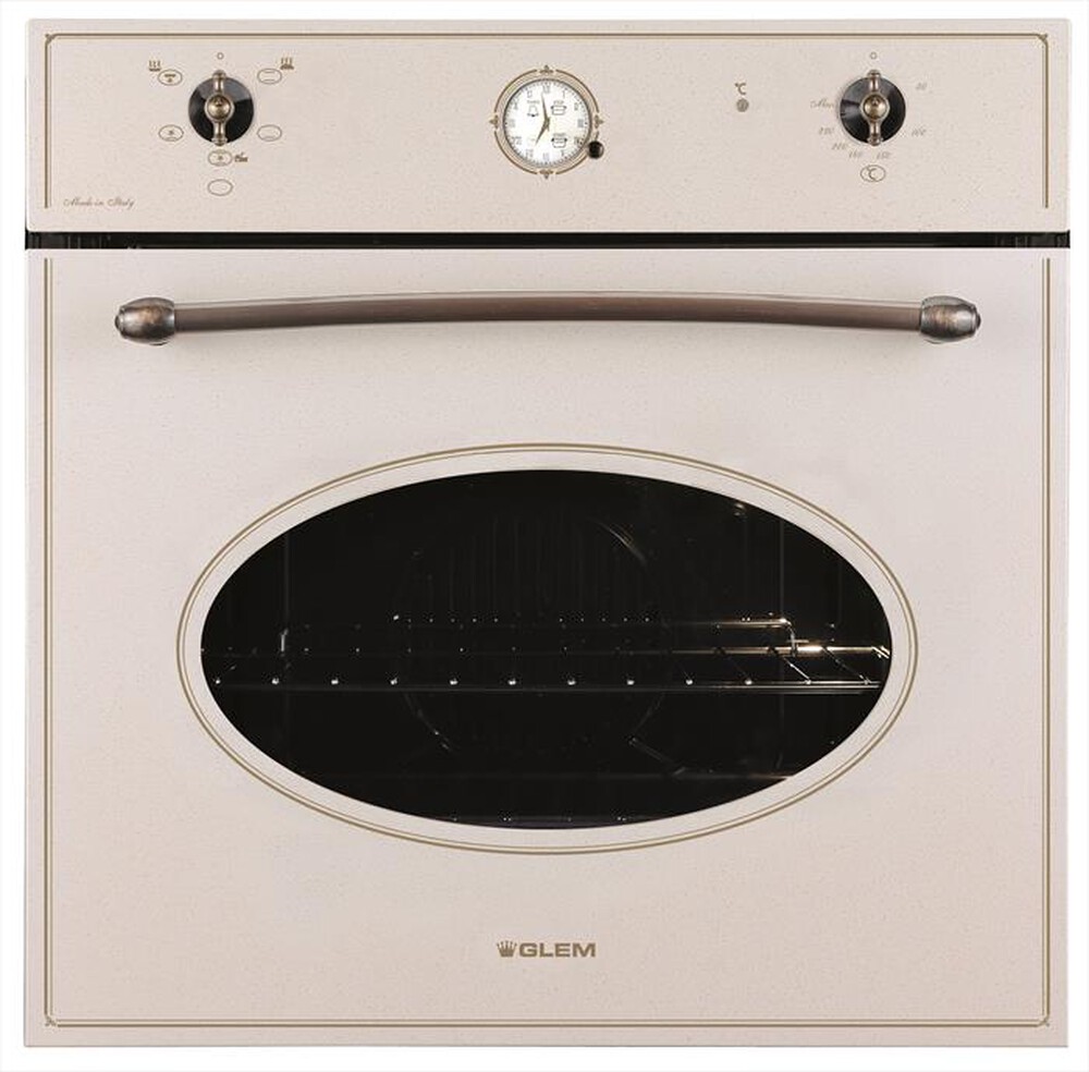 "GLEM GAS - Forno incasso elettrico GFT54SA-S3 Classe A-Sabbia"