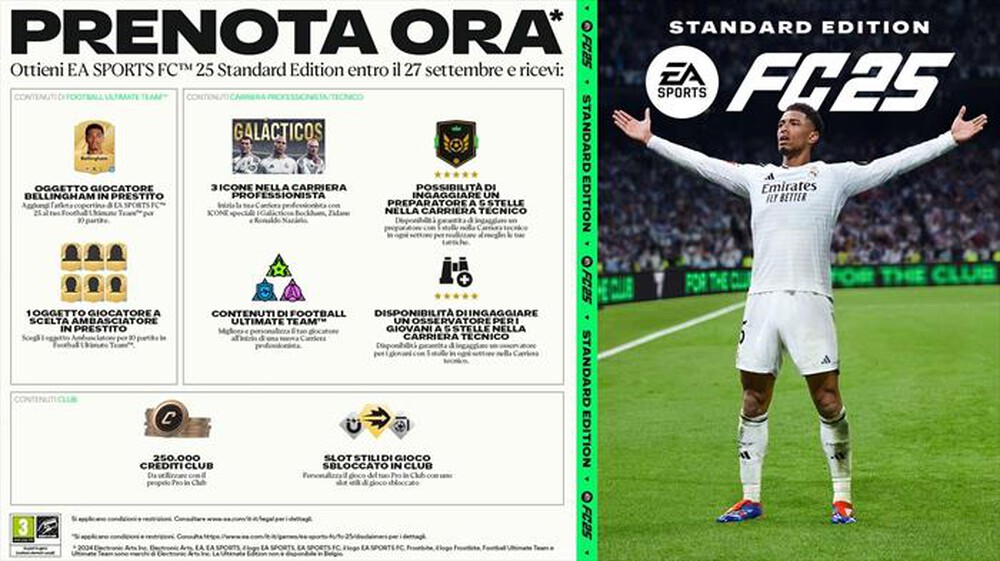 Immagine del prodotto ELECTRONIC ARTS - EA SPORTS FC25 XSX-X1