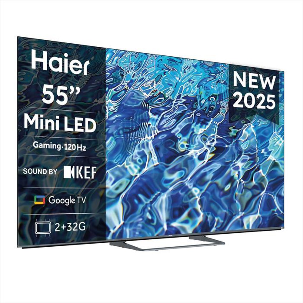 Immagine del prodotto HAIER - Smart TV MINI LED UHD 4K 55" H55M80FUX-Nero