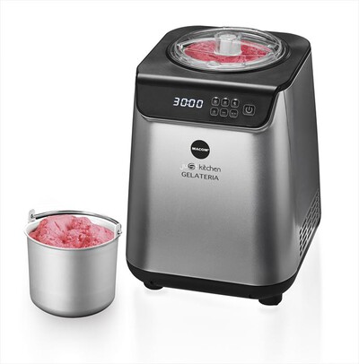 MACOM - GELATERIA-Silver/Nero