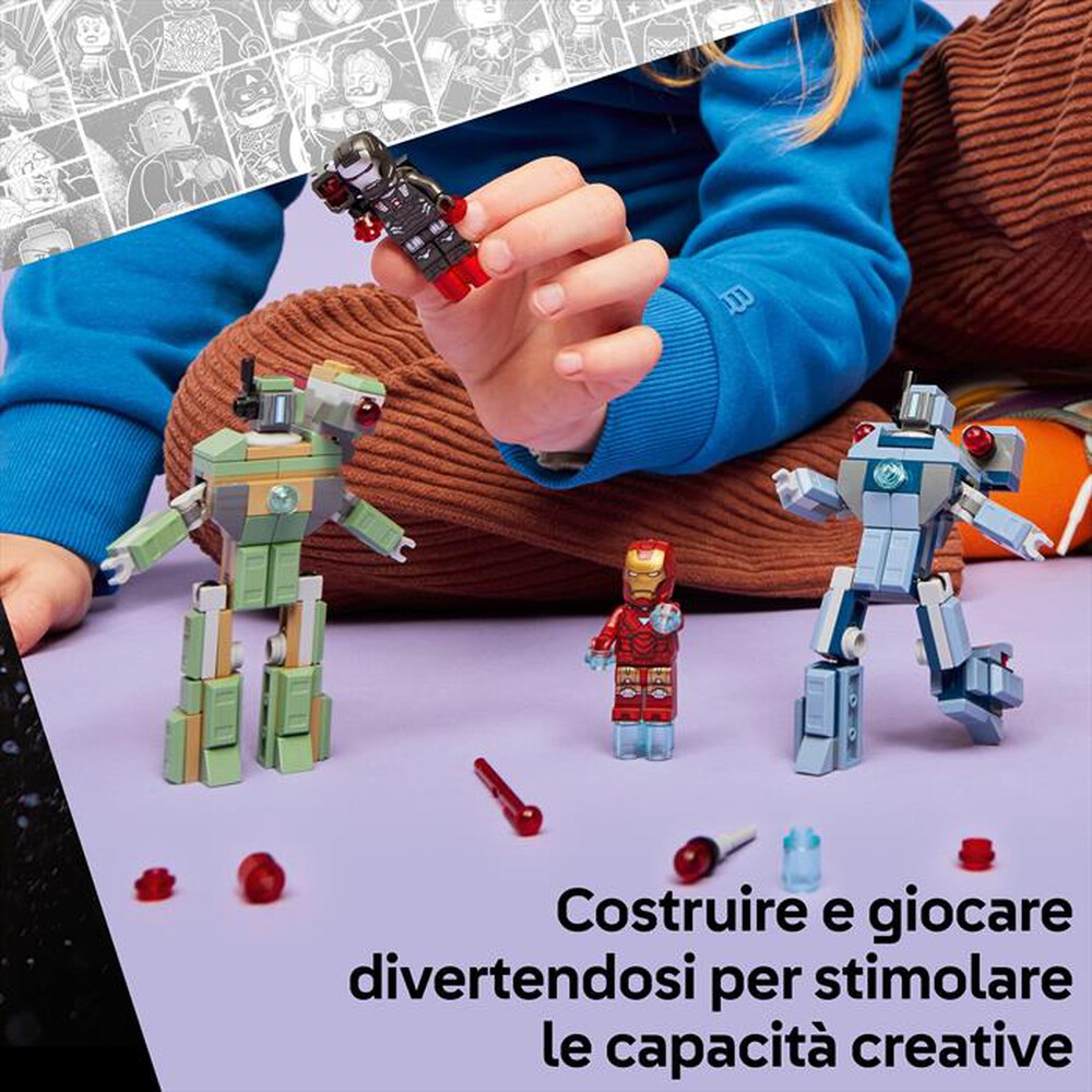 Immagine del prodotto LEGO - Iron Man e War Machine vs I droni di Hammer 76320