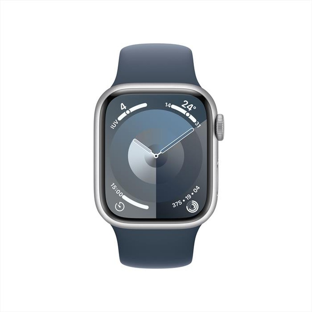 "APPLE - Watch Series 9 GPS Cassa 41mm - M/L-Blu Tempesta"