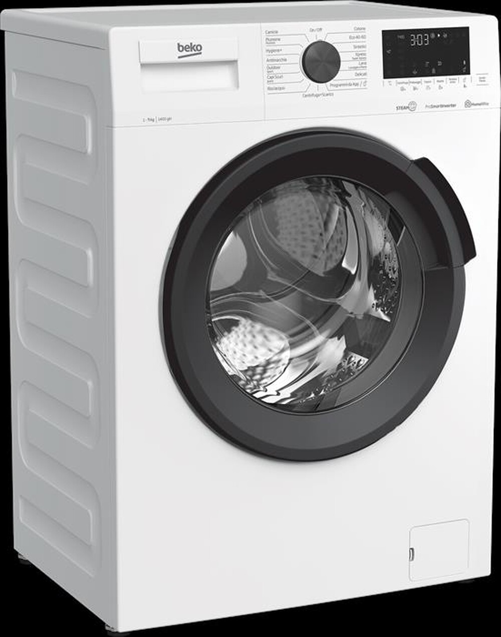 "BEKO - Lavatrice WTX91486AI-IT 9 Kg Classe A-Bianco / Silver"