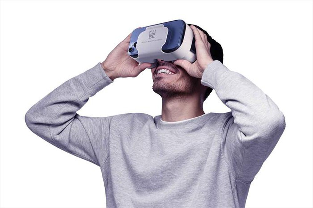 Immagine del prodotto TECH POP - CUBE VR - VIRTUAL REALITY GLASSES-Nero, Bianco