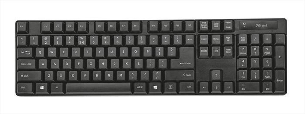 "TRUST - QOBY 4 IN 1 HOME OFFICE BUNDLE IT-Black"