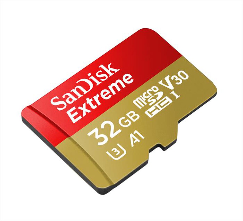 Immagine del prodotto SANDISK - MICROSD EXTREME 32GB A1 PER ACTION CAM