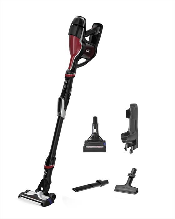 ROWENTA RH9293 Air Force Flex 460 Scopa Elettrica Nero e rosso