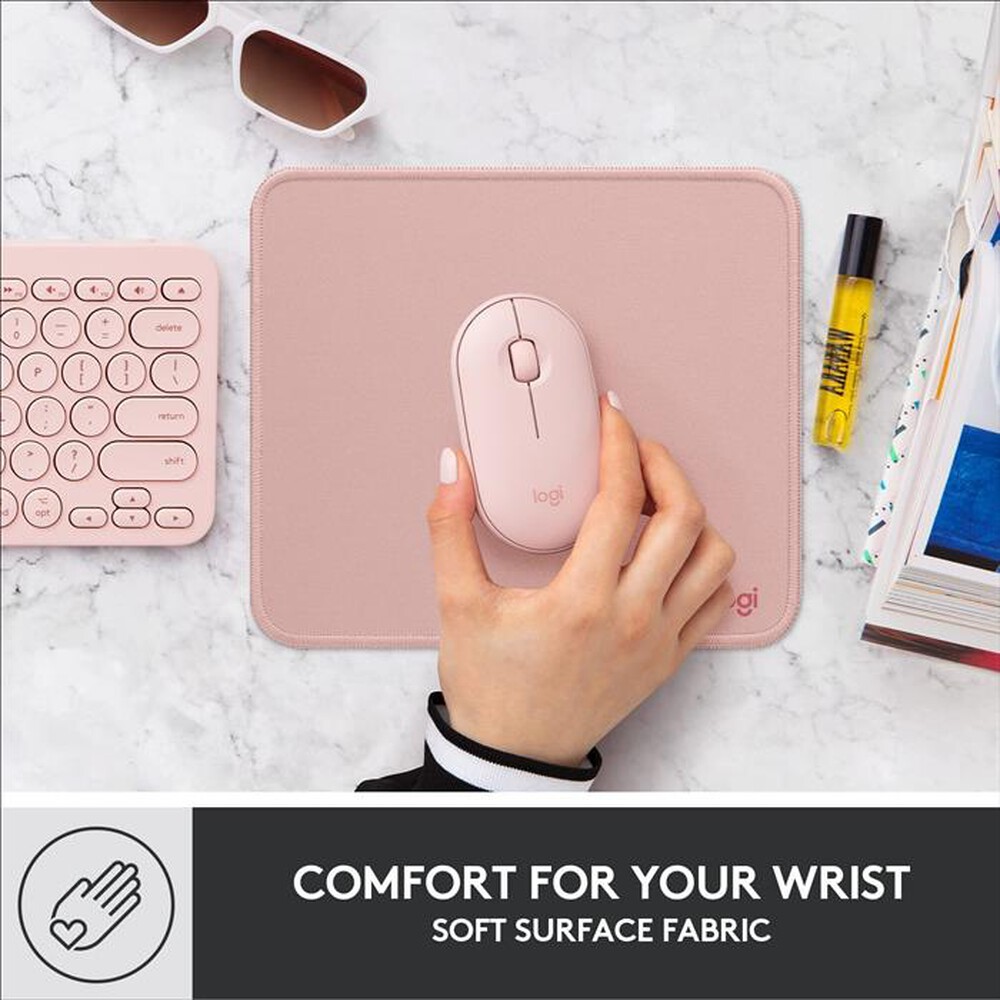 "LOGITECH - Mouse Pad Studio Series-Rosa"