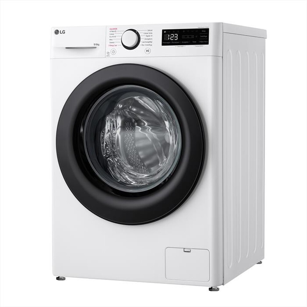 "LG - Lavasciuga AI DD D4R3009NSWB 9/6 Kg Classe A-Bianca"
