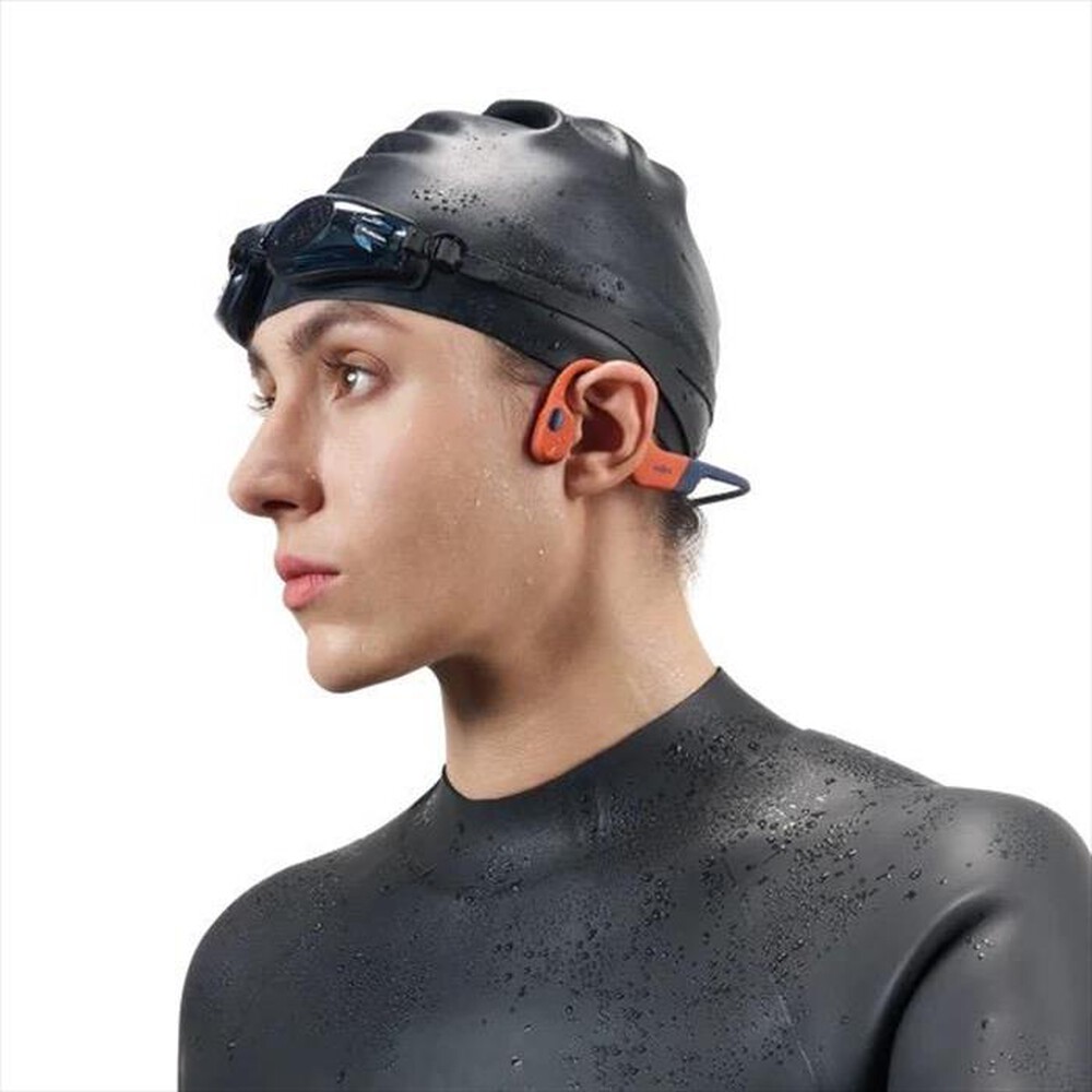 "SHOKZ - AURICOLARI A CONDUZIONE OSSEA OPENSWIM PRO-Rosso"