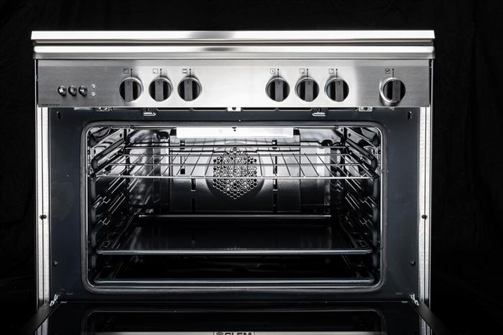 "GLEM GAS - Cucina a gas U855MI6 Classe A-INOX"