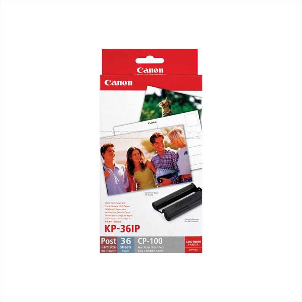 "CANON - KP-36IP Ink Paper-Set-White"