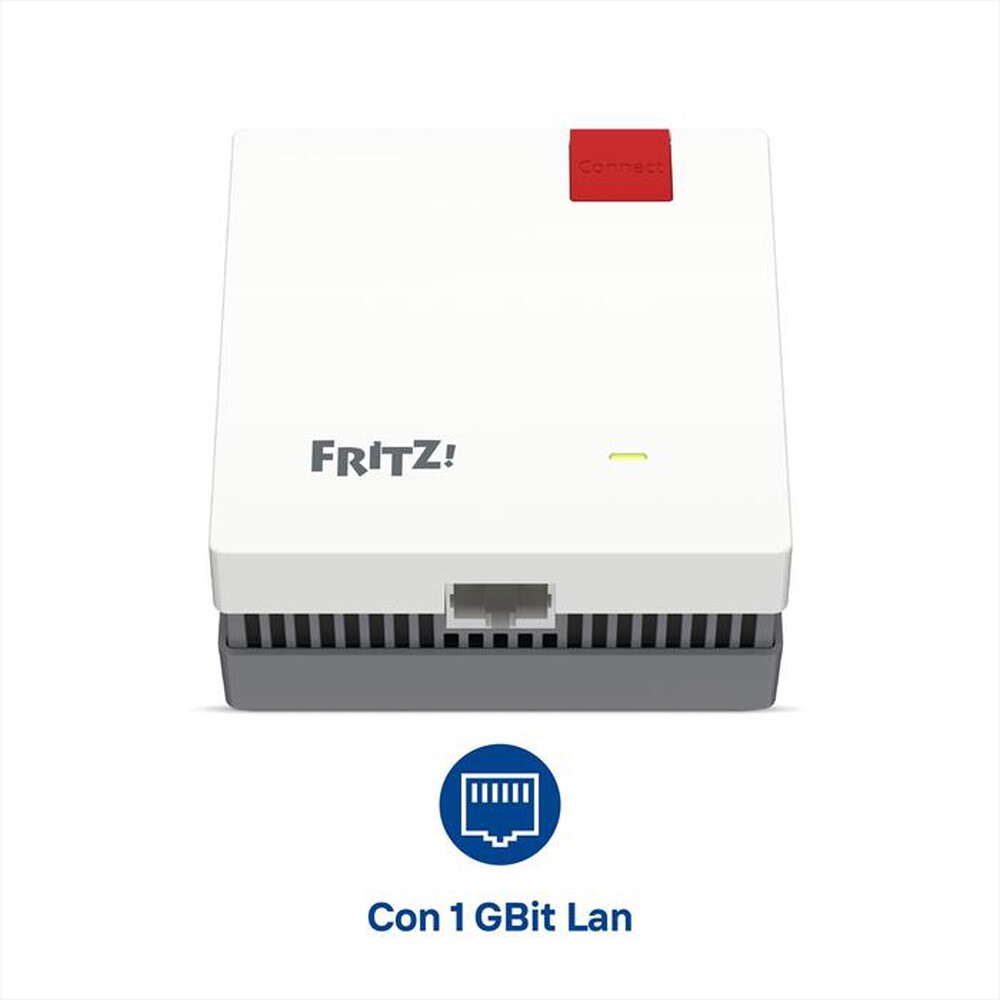 Immagine del prodotto FRITZ! - Mesh Wi-Fi Extender Repeater 1700 WIFI 7-bianco/rosso