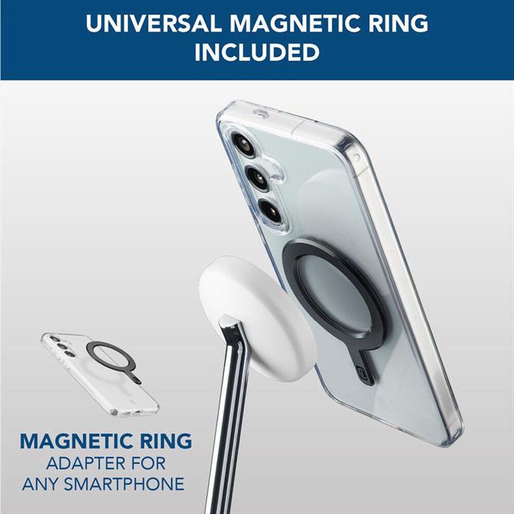 Immagine del prodotto CELLULARLINE - MAG DUO Station di ricarica wireless-Bianco