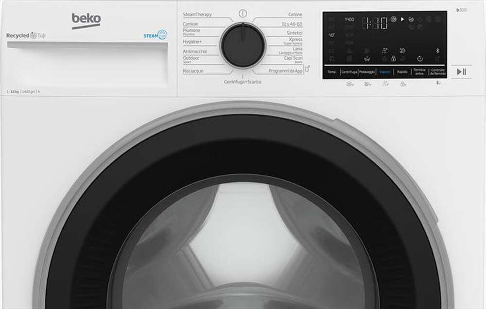 "BEKO - Lavatrice BWT3124S 12 Kg Classe A-Bianco"