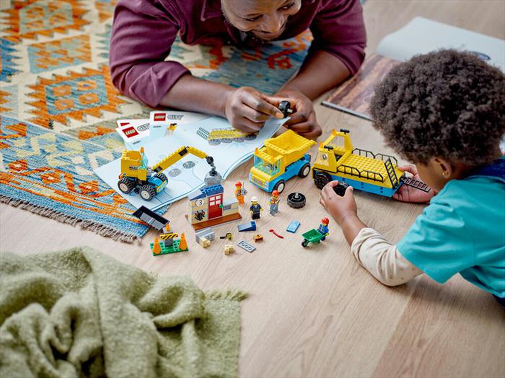 Immagine del prodotto LEGO - CITY GREAT VEHICLES Camion da cantiere e gru 60391