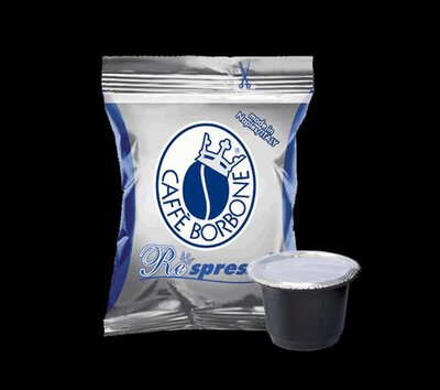 CAFFE BORBONE - Respresso Borbone Blu - Comp. NESPRESSO 50 Caps