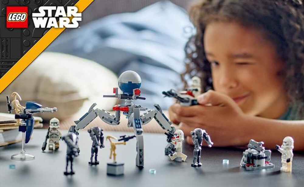 Immagine del prodotto LEGO - STAR WARS Clone Trooper e Battle Droid 75372