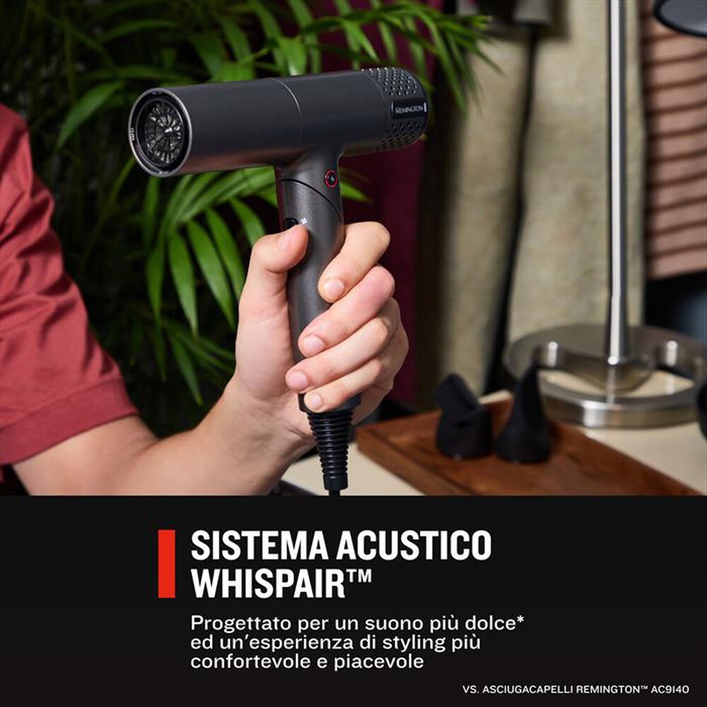Immagine del prodotto REMINGTON - Asciugacapelli Digitale ONE Dry&Style EC6077-Grigio metallico