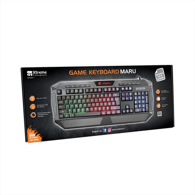 XTREME - GAME KEYBOARD MARU-NERO