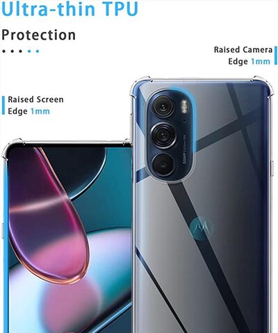 SBS - Cover SENS per Motorola Moto Edge 30 Ultra-Nero