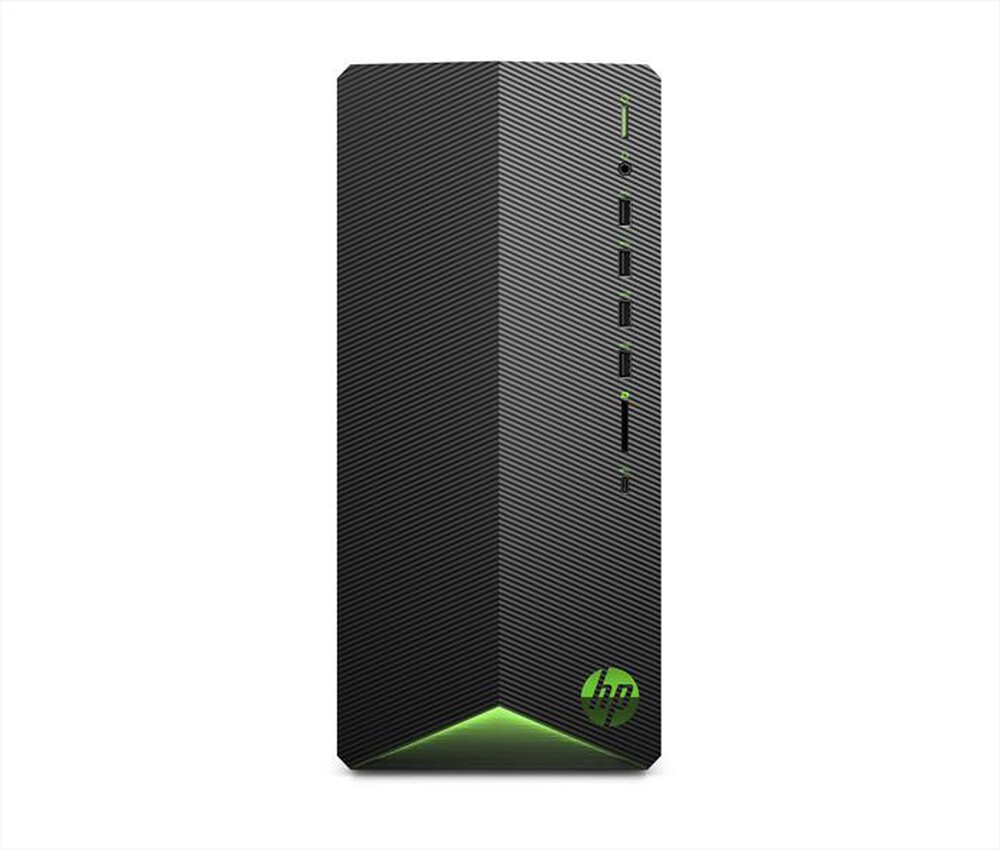 "HP - PAVILION TG01-2124NL-Shadow Black with Green LED"
